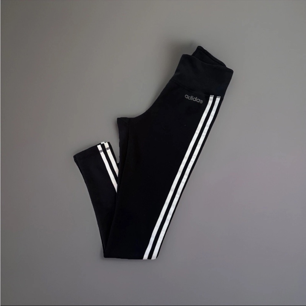 Adidas Climalite Women’s 3 White Stripes Leggings XS
